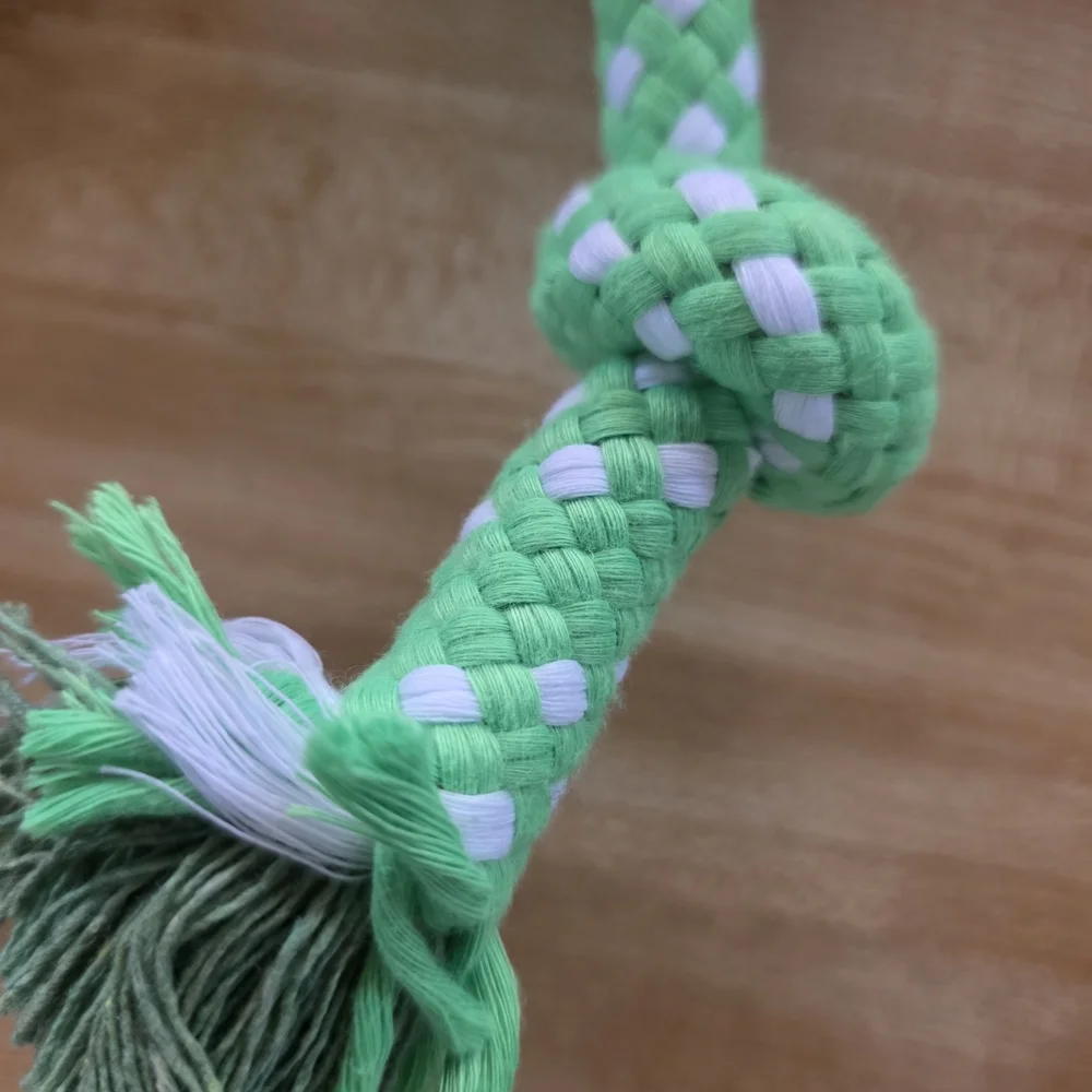 Rope Dog Toy Multi Color Vibrant Large (DGT7)